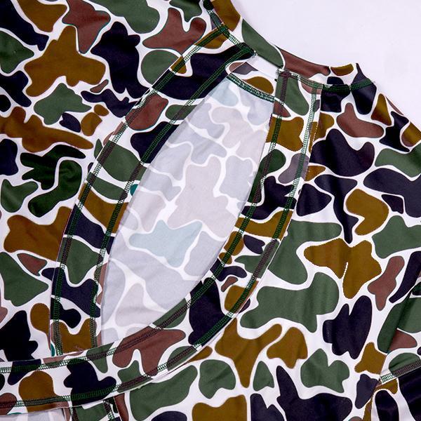 Women's Camo Long Sleeve Oversized Shirts Casual Hollow-out T-Shirts Pullover Crew Neck Tops Fall Fashion Outfits