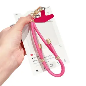 6mm Thick Metal Phone Strap - Cross-Body Phone Case Lanyard, Multifunctional Anti-Loss Wrist Strap