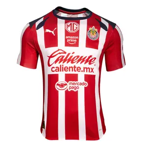 PUMA Mens Chivas 2526 Home Replica Jersey Casual - Red