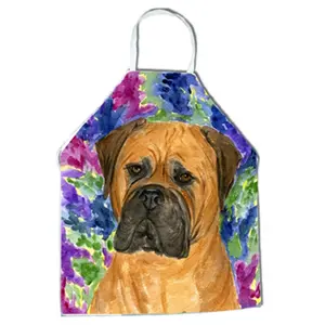 Carolines Treasures  Bullmastiff Apron - 27 H x 31 W in.
