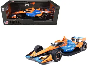 Dallara IndyCar #6 Nolan Siegel "NTT Data" Arrow McLaren "NTT IndyCar Series" (2026) 1/18 Diecast Model Car by IXO Models