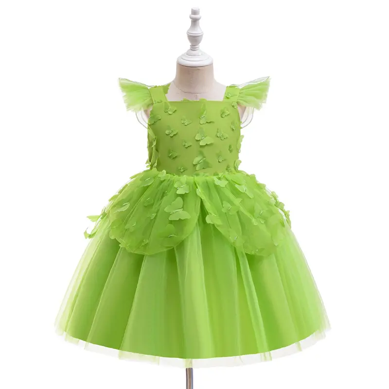 green emerald velvet dress Aurora's Green Fairy Dress Green / M main image 1
