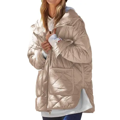 Jacket Coat Zara Beige Puffer Jacke Asiapo China Factory Zara