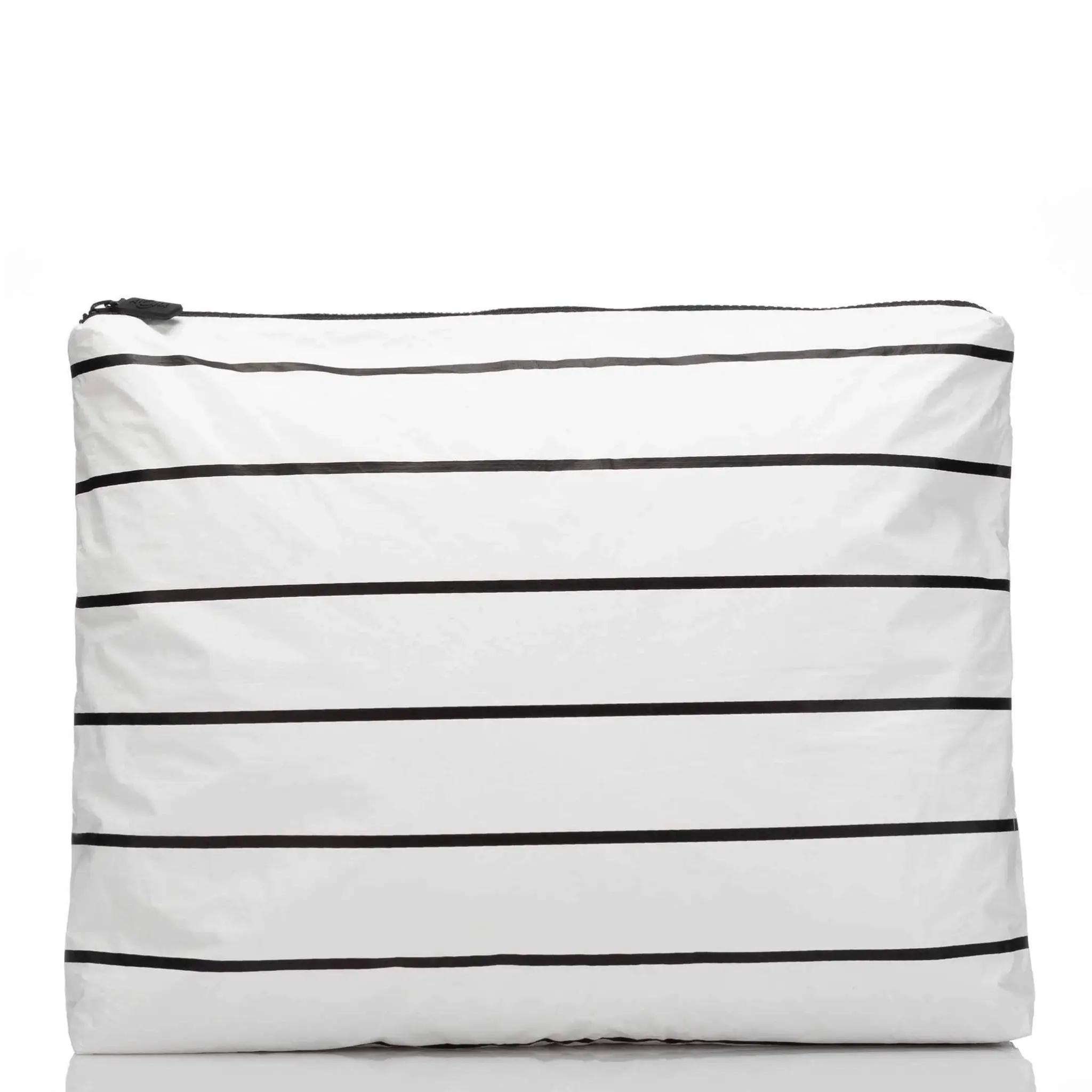 Aloha Collection "Pinstripe" Max Travel Pouch - Black/White