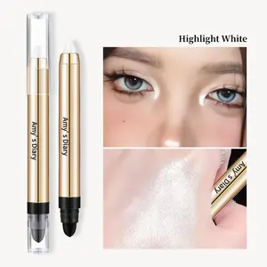 Shimmering Galaxy Color Eyeshadow Pen, Pearl Glitter Powder, Smooth Cream Texture, 24 Hour Long Lasting, Non-Caking, Suitable for Sensitive Skin