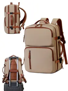 Large Capacity Expandable Travel Backpack, Easyjet Airline Bag, 45x32x22 Cm, Anti-Theft Pocket Design, Fits 16 Inch Laptop, Traveler Essentials Backpack