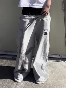 Top-Selling #UrbanTactical "SOLARIM" Sweatpants – Soft Comfortable Material, Oversized Silhouette, Drawstring, #EverydayEssential, Bold Gun & Bull Geometric Design, Ideal #GiftIdea for Fashion-Conscious Individuals, Casual