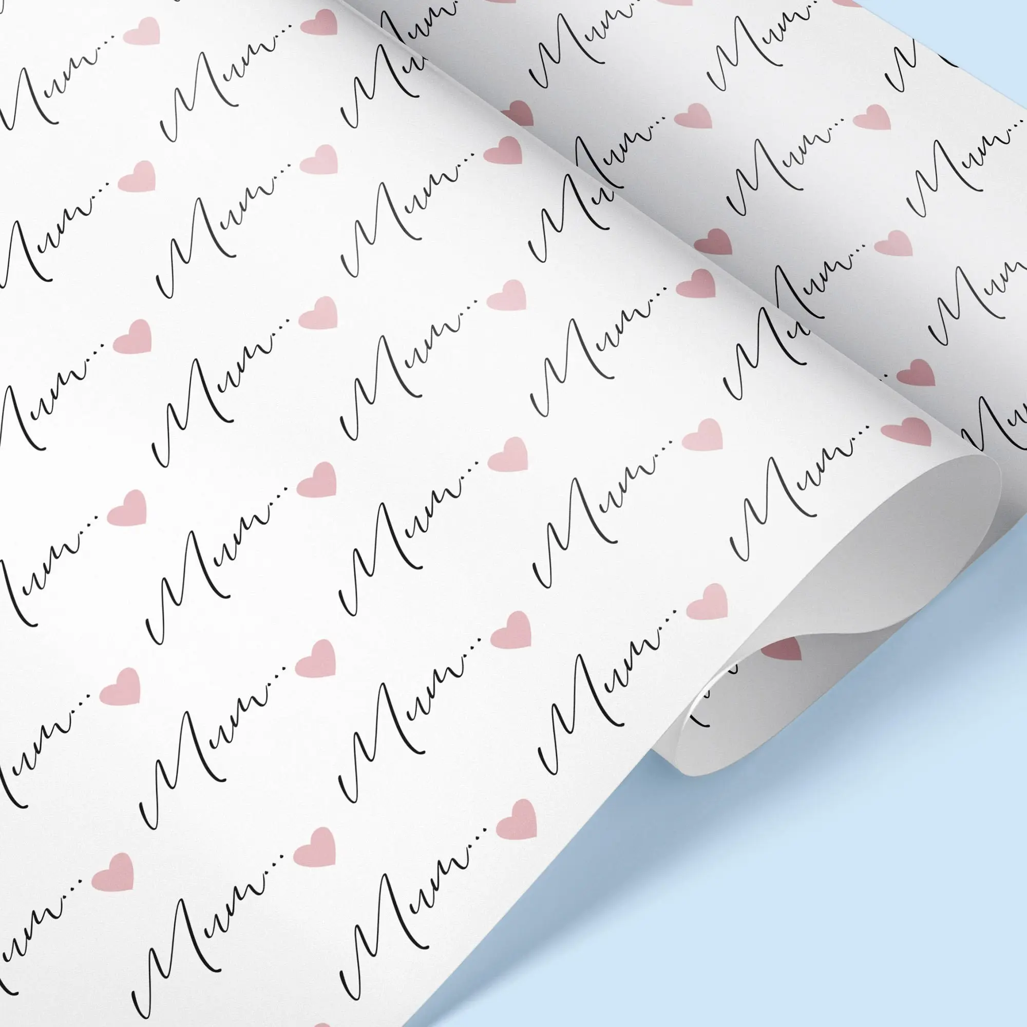 Mother's Day Wrapping Paper, Mother's Day Wrapping Paper, Mum Wrapping Paper, Mother's Day Gifts, Mother's Day, Gift Wrap Love.