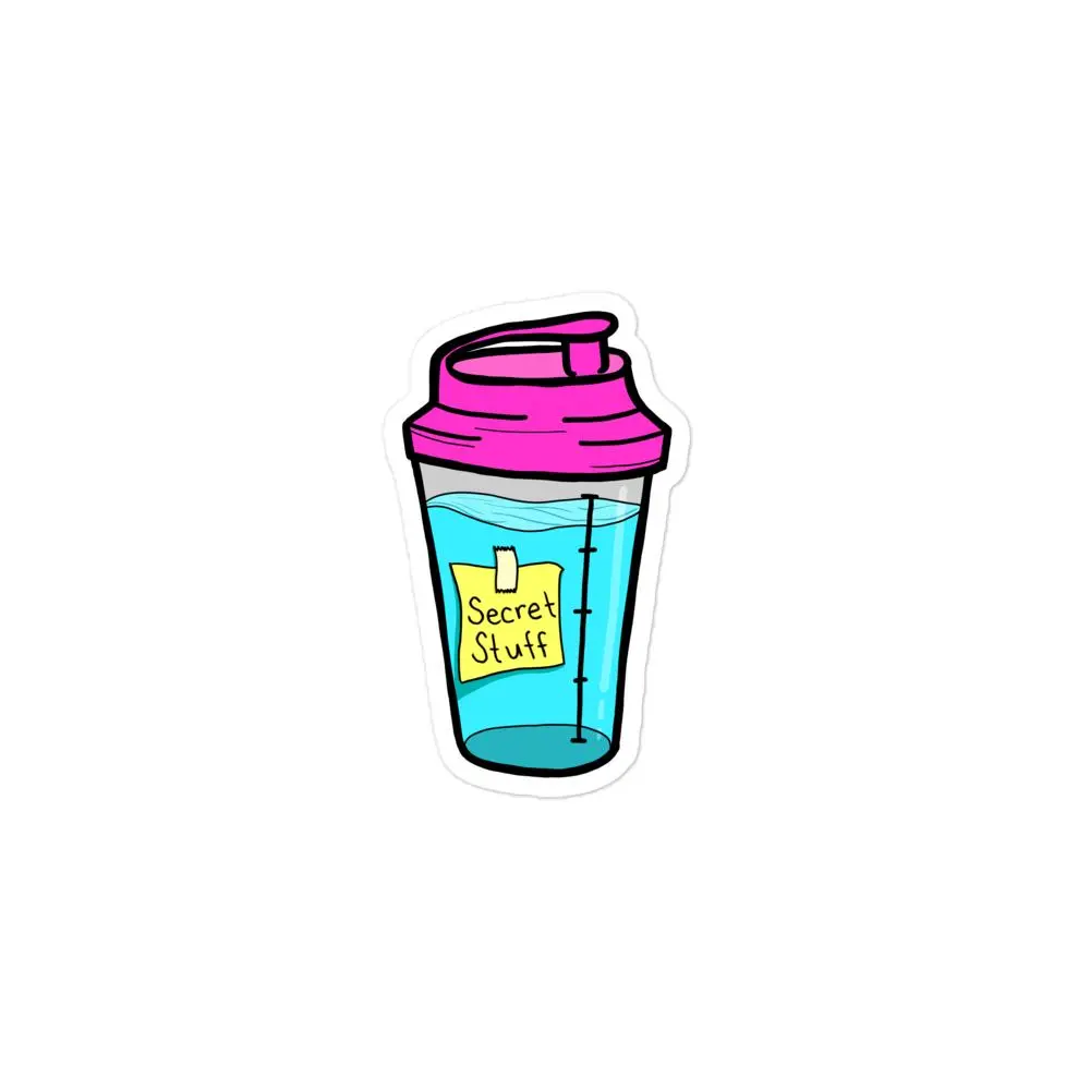 SECRET STUFF STICKER