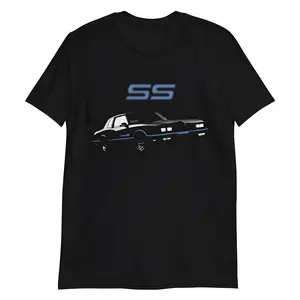 Chevy Monte Carlo SS Tee - Classic American Car - Short Sleeve Shirt
