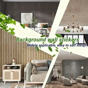 Waterproof Self-Adhesive Wall Sticker, Decorative Wallpaper, Ceiling Decoration, Roof Gutter Board, Home Background Wall Renovation, 1 Piece