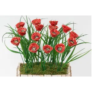 Ceramic Poppy Flower