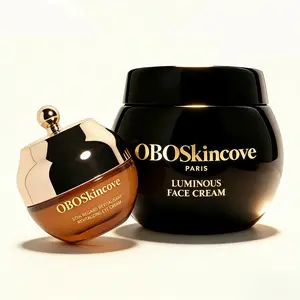 OBOSkincove Face & Eye Renewal Duo - 50g Hydrating Moisturizer + Collagen Firming/Lifting Eye Cream, Brightening, Firming Skin for Adults, Suitable for All Skin Types tiktokshopspringglowup