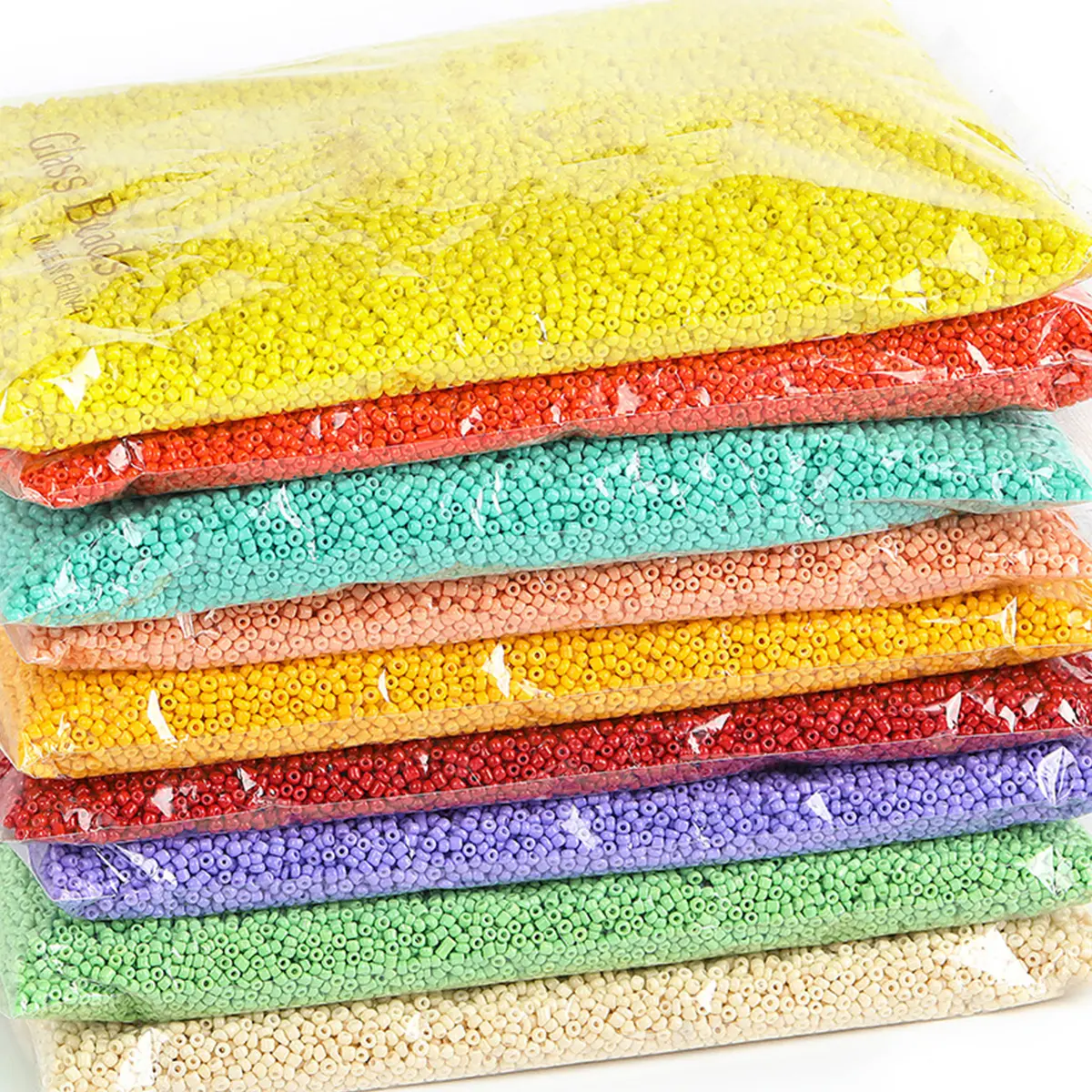 450G, 3mm Glass Seed Beads for Bracelet Making Kit, Small Beads for Jewelry Making with Letter Beads for Crafts Gifts