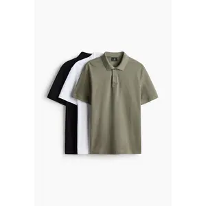 H&M 3-pack Regular Fit Polo shirts