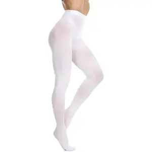 Women’s 80 Denier Soft Semi-Opaque Solid Color Footed Pantyhose Tights