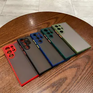 Oppo Reno12/find X7/reno11/a2 Pro/find X6 Phone Case, Anti-Drop Skin-Friendly Protective Cover, Half-Transparent Matte Keys, Trendy Color Block Design