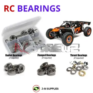 RCScrewZ Metal Shielded Bearing Kit los118b for Losi DBXL-E 2.0 RTR Brushless 1/5 Electric 4WD Desert Buggy (LOS05020) | RCX
