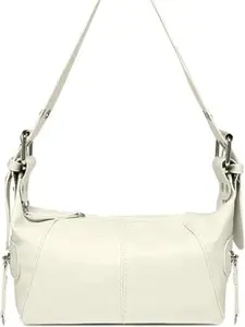 Shoulder Bag for Women, Small Clutch Purse Underarm Handbag with Adjustable Strap, PU Leather Y2K Bag for Daily Use