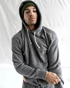 Supersoft Midweight Heather Grey Hoody