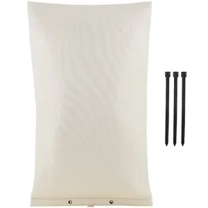 VEVOR Fiber Cotton Well Head Pump Cover, 20''Wx 34''H, Pipe Insulation Cover Sprinkler Cover for Outside Backflow Valve Cover, 600D PVC Oxford Polyester Surface Aluminum Film Thermal Insulation Layer