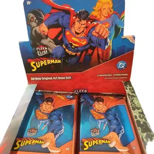 Superman DC TCG Packs Hobby Box - 1 Factory Sealed Trade Card Box with Autograph & Collectible Cards Set