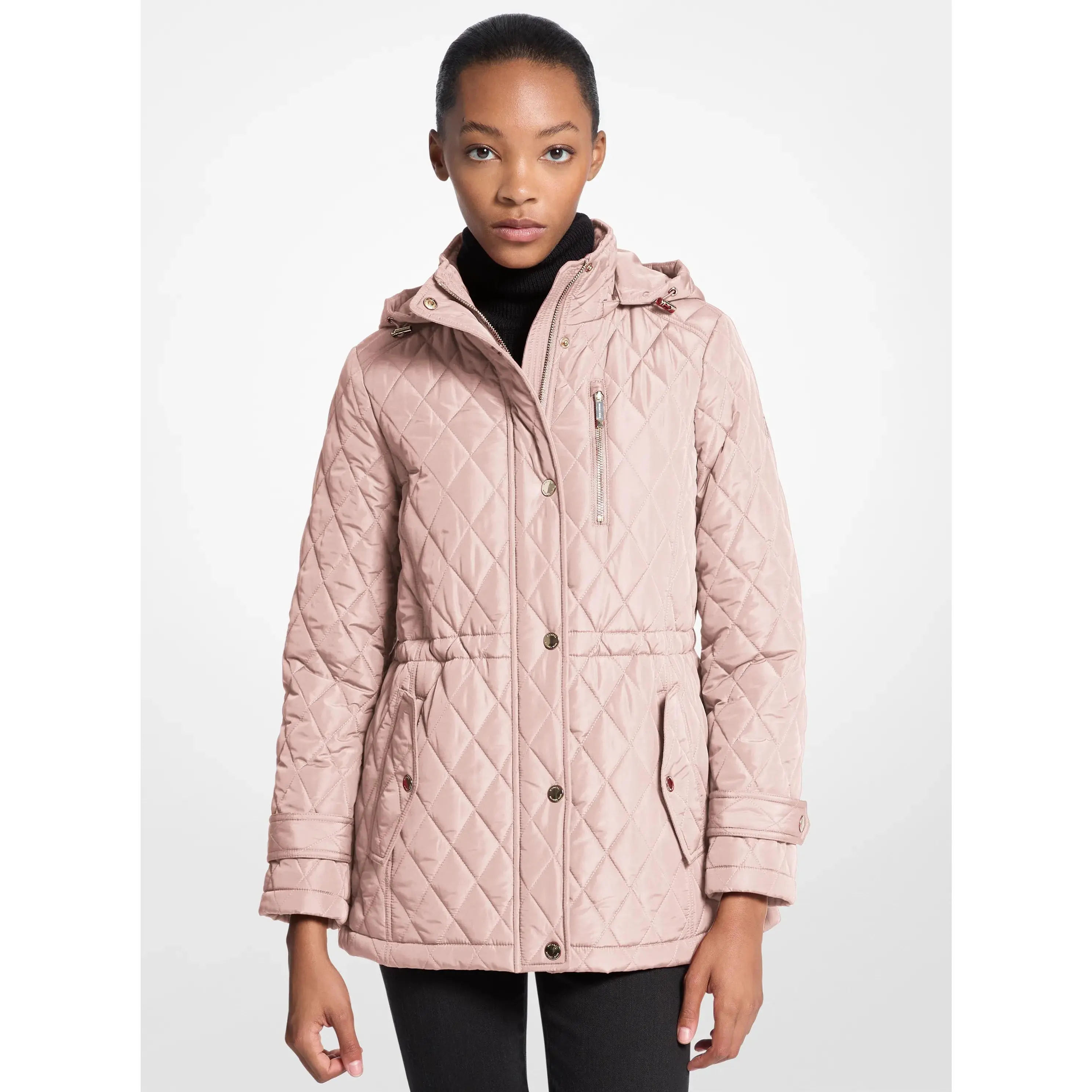 Quilted Hooded Jacket