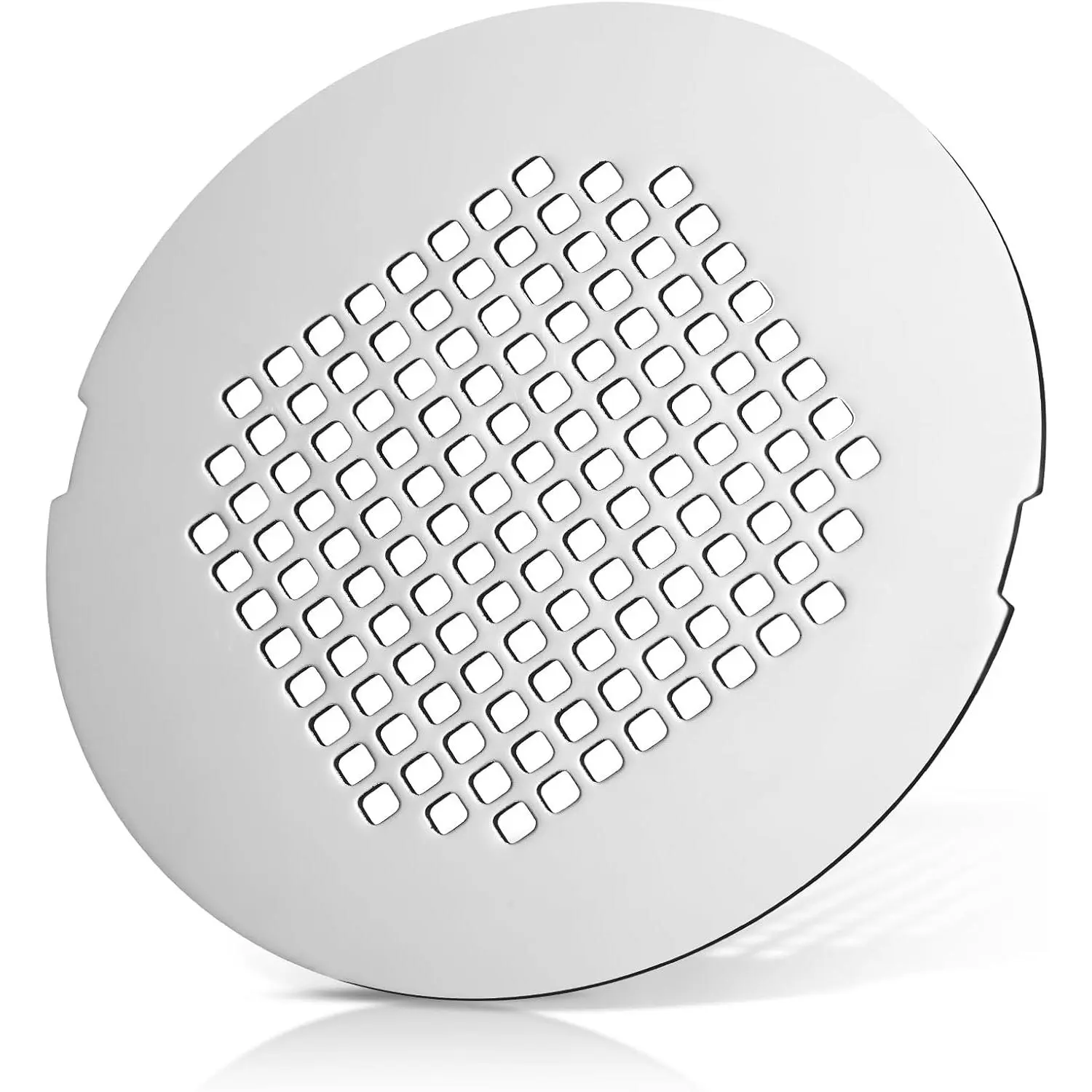 Shower Drain Cover, Shower Drain Hair Catcher Snap-in Replacement Strainer, Chrome Plated Round Grate, Drain Protector Designed for 4.25" D Standard Round Shower Drains