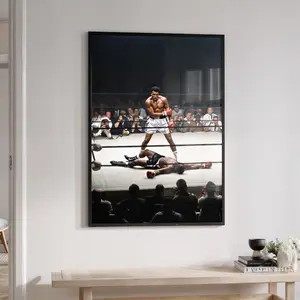 Muhammad Ali Poster – Boxing Wall Art, Motivational Print, Gym Decor, Product without frame