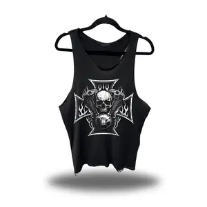 OUTLAW ENGINE SCOOP NECK STRINGER TANK TOP