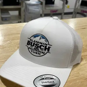 Slammin Busch SnapBack Hat full Embroidery