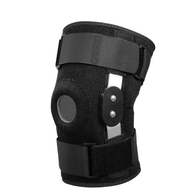 Professional Knee Brace for Knee Pain, Hinged Knee Support with Patented X-Straps Fiting System, Strong Stability for Joint Pain Relief, Arthritis, Meniscus Tear, ACL, PCL, MCL, Sports, Workout Leg Sleeve Leg Band