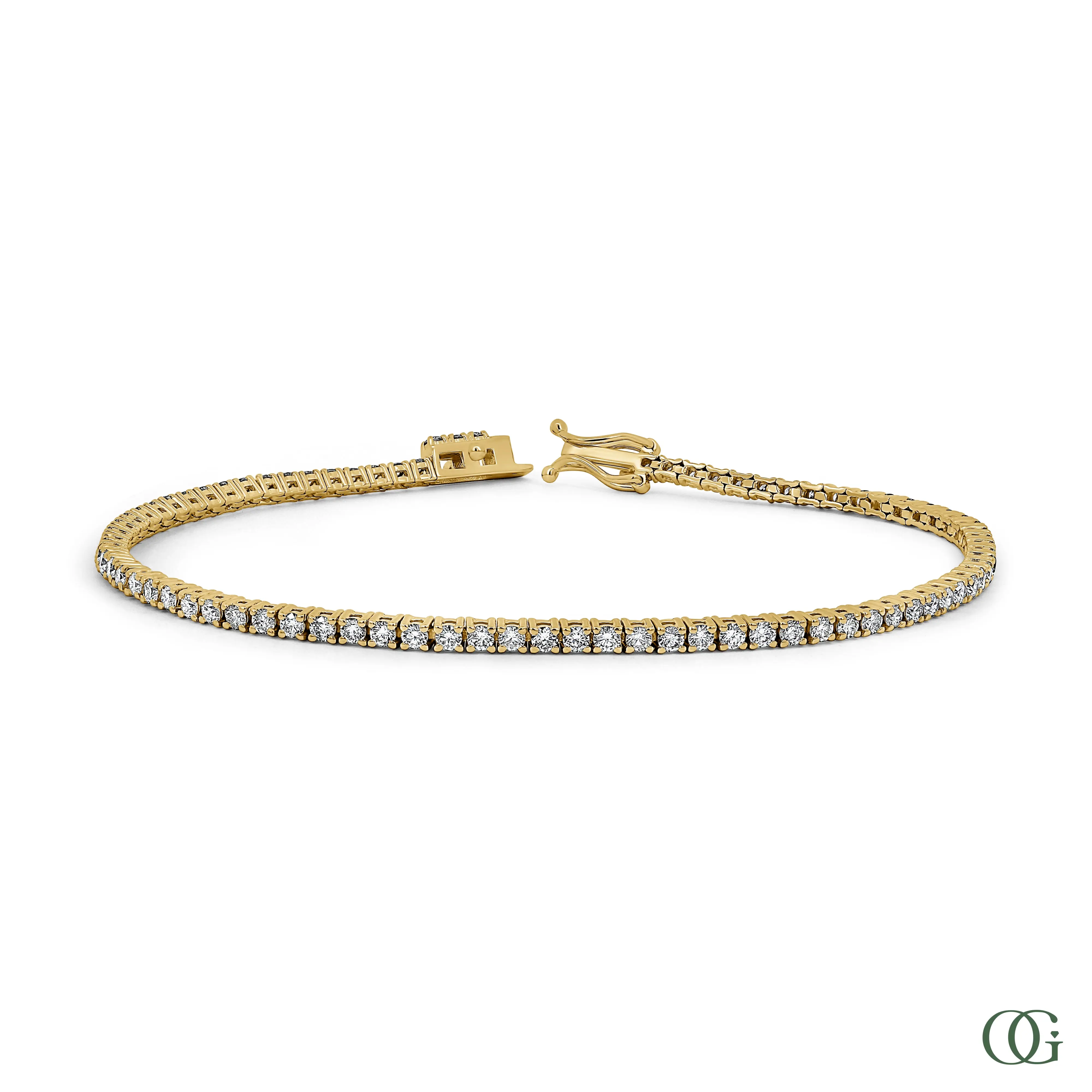 Four Prong Diamond Tennis Bracelet | 2 CTW