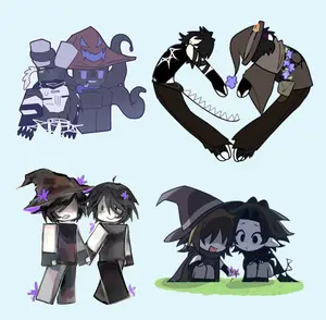 Azure and Two Time Keychain, Forsaken Acrylic Keychain, Azuretime Keychains – Forsaken Gamer Acrylic Charms, Kawaii Bag Accessory, Cool Collectible Gift for Fans, Aesthetic Merch for Players