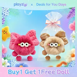 Puffy Shop-2 Pack Handmade Pom Pom Bow Cute Pink Keychain Bag Pendant for Women  charms Soft holiday gift Handmade Keychain Valentine's Day gift #summerwins