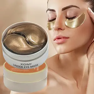 60pcs Caffeine & Niacinamide Eye Mask, Strong Hydration, Reduces Dark Circles, Tightening & Glow, Deep Moisturizing, Anti-Dryness