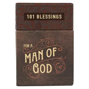 101 Blessings For a Man of God, Inspirational Scripture Cards to Keep or Share(Boxes of Blessings)