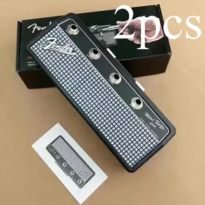 2pcs Creative Fender Radio Plugs Key Holder, Retro Wall Mounting Keys Holder, Zinc Alloy Key Organizer, Music Key Storage Frame, Wall Mount Design
