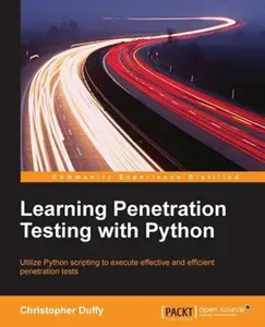 USED-Learning Python Penetration Testing by Duffy, Christopher (Paperback)