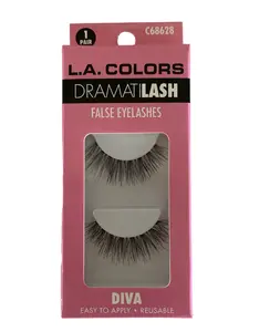 L.A. COLORS DRAMATILASH False Lashes Diva C68628