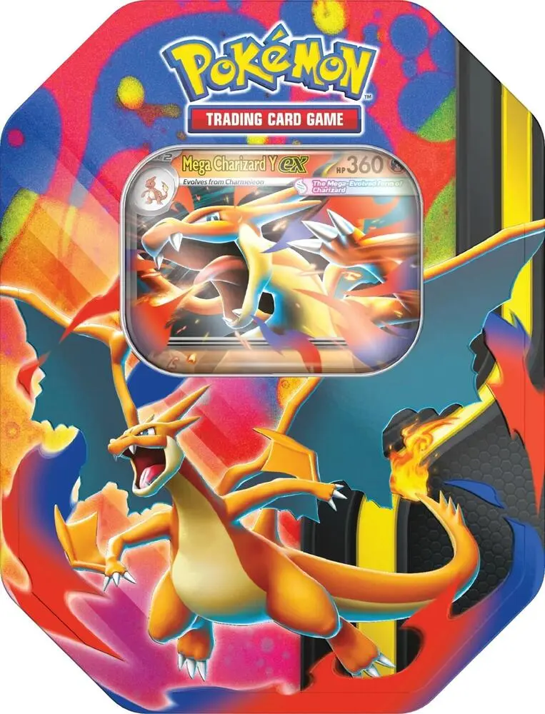 Mega Charizard Tin (Mega Charizard Y) - Miscellaneous Cards & Products (MCAP)