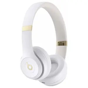 Beats Solo 4 Bluetooth Wireless On-Ear Headphones - Warm White - MC2M4LL/A