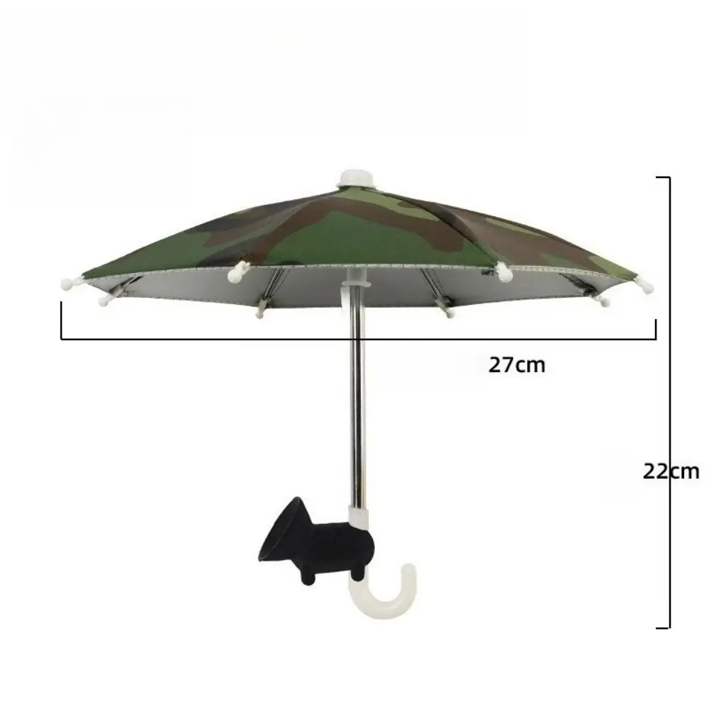 1pc Mini Mobile Phone Sunshade Umbrella Set, Outdoor Anti-Glare Portable Umbrella, with Accessories, Rain and Sun Protection 1pc Mini Mobile Phone Sunshade Umbrella Set, Outdoor Anti-Glare Portable Umbrella, with Accessories, Rain and Sun Protection