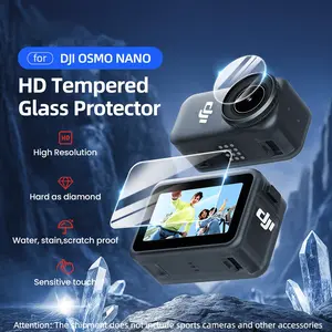 Dji Osmo Nano Screen Protector, Tempered Glass HD Protective Film for Dji Osmo Nano Camera Accessories, Durable & Scratch-Resistant Design