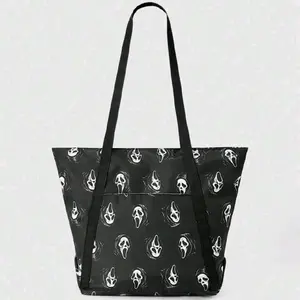 Ghost Face Scream Halloween Horror Tote Bag