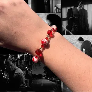 Blood Spatter bracelet - Forensics Collection