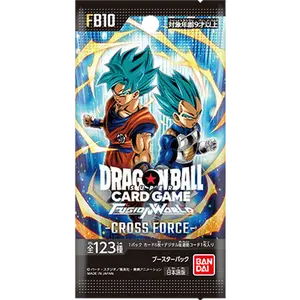 FB10 Dragon Ball Super Fusion World - Cross Force  Booster Box (Version Japanese)