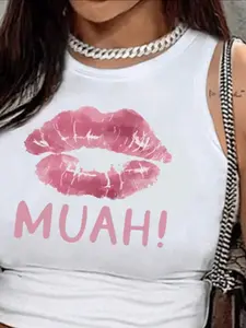 MUAH NO BARS CROPPED TANK TOPS