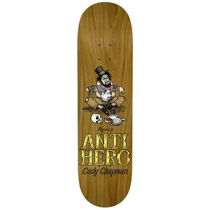 Anti Hero Skateboards Chapman Eat The Rich Deck 8.32
