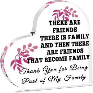 Friendship Gifts for Best Friend Acrylic Plaque Sign Birthday Gifts for Friends Women Unique Soul Sister Work Bestie Desk Decor for Office Friendship Appreciation Gifts for Christmas Birthday